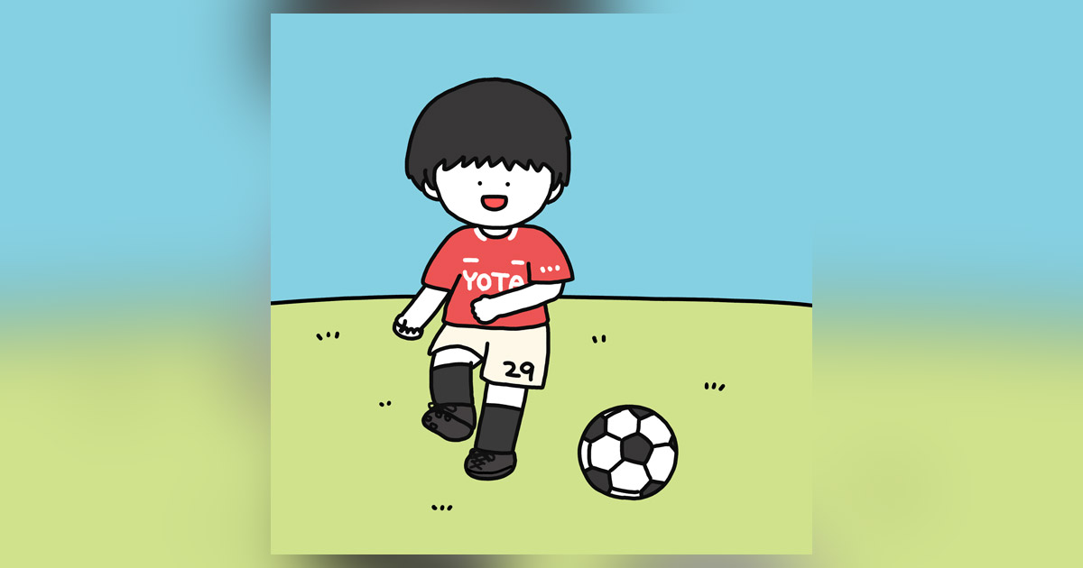 浦和レッズ 堀内陽太さんのSNSアイコンを描きました